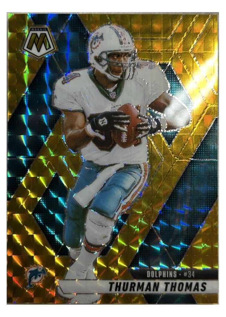 2025 Panini Mosaic Base Set Thurman Thomas #234 card