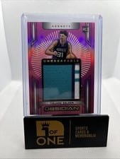 2024-25 Panini Obsidian Unbreakable Memorabilia Tidjane Salaun #UM-TSC card