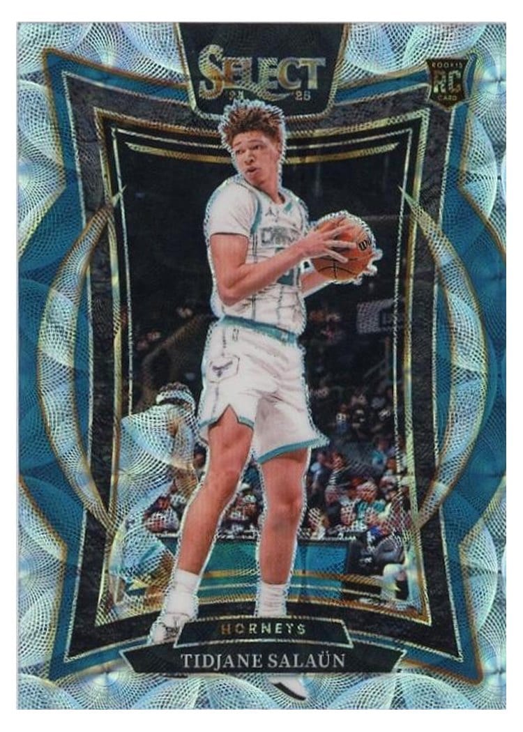 2024-25 Panini Select Base Set Tidjane Salaun #95 card