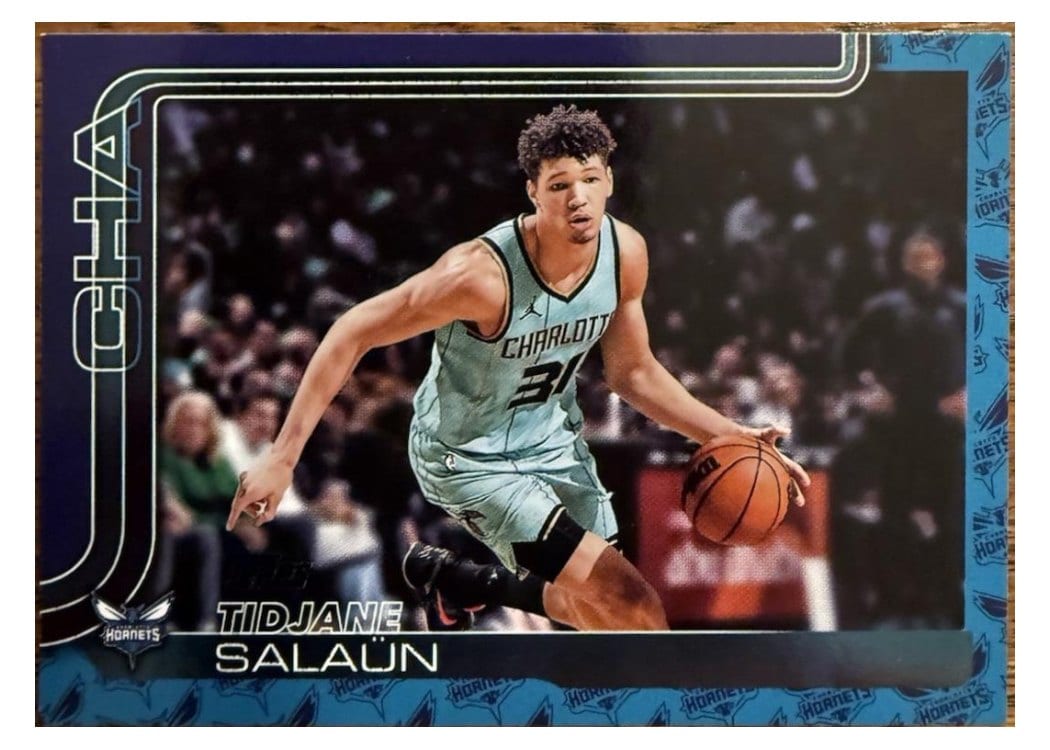 2025-26 Topps Base Set Tidjane Salaün #71 card