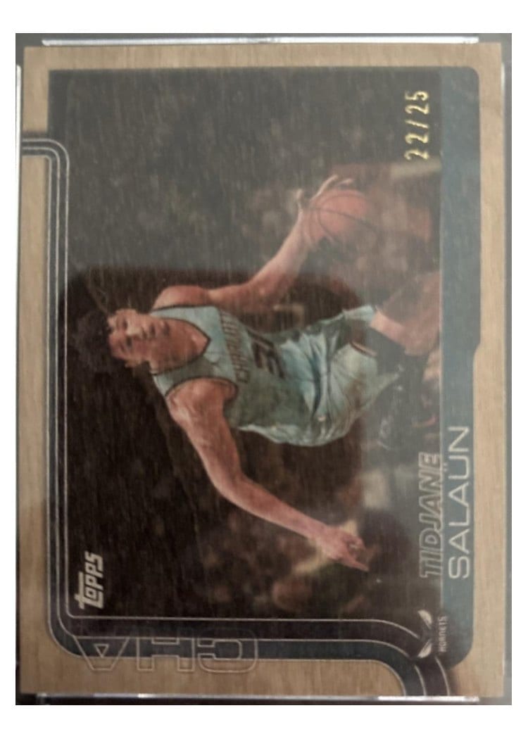 2025-26 Topps Base Set Tidjane Salaün #71 card