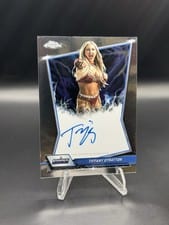 2026 Topps Chrome WWE Blue Brand Autographs Tiffany Stratton #BBA-TIF card