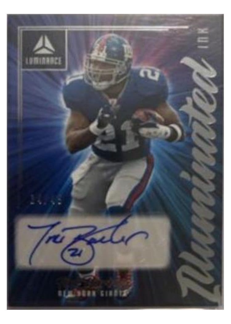 2022 Panini Luminance Illuminated Ink Tiki Barber #ILL-TIB card