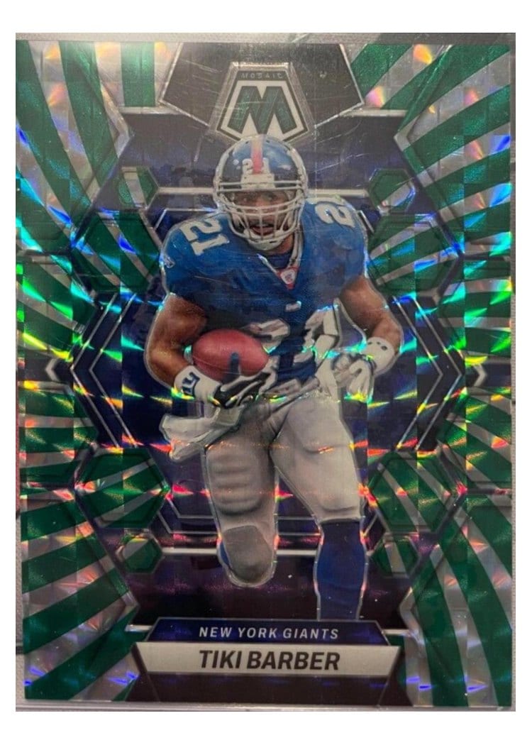 2023 Panini Mosaic Base Set Tiki Barber #180 card