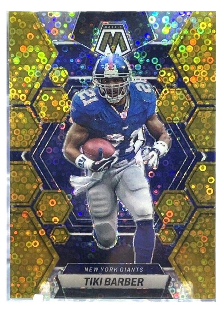 2023 Panini Mosaic Base Set Tiki Barber #180 card