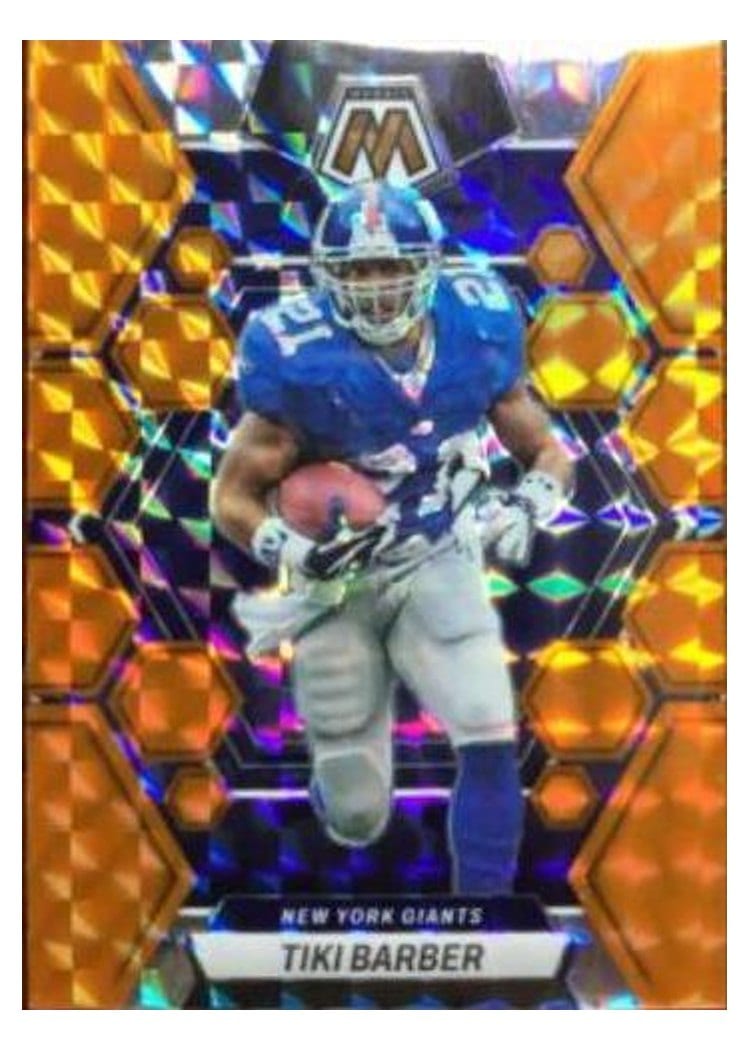 2023 Panini Mosaic Base Set Tiki Barber #180 card