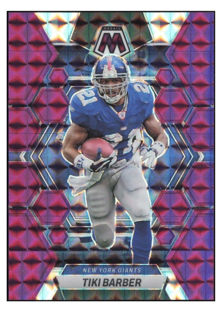 2023 Panini Mosaic Base Set Tiki Barber #180 card