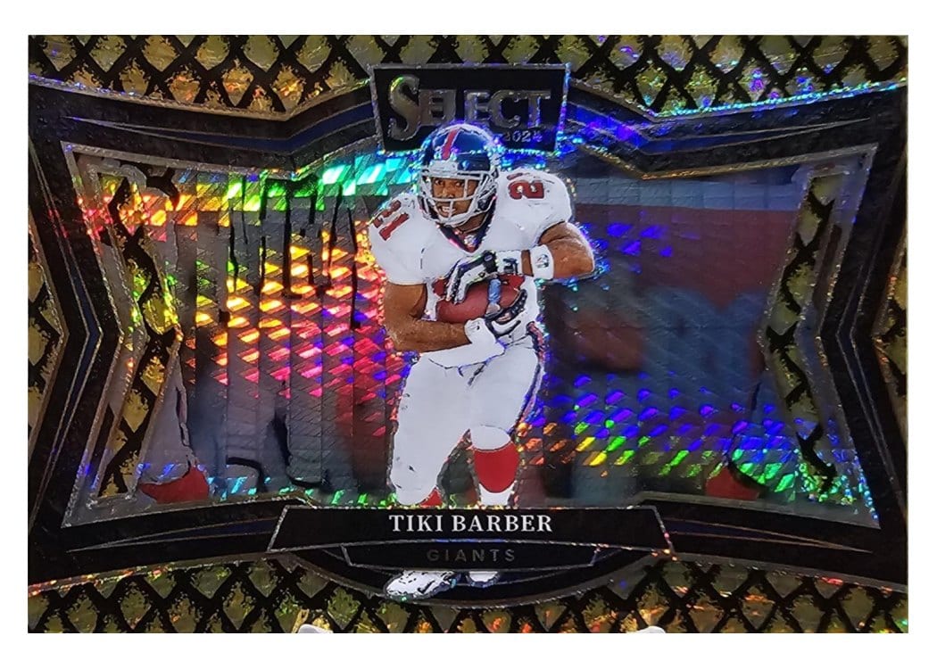 2024 Panini Select Base Set Tiki Barber Gold Dragon Scale Prizm #451