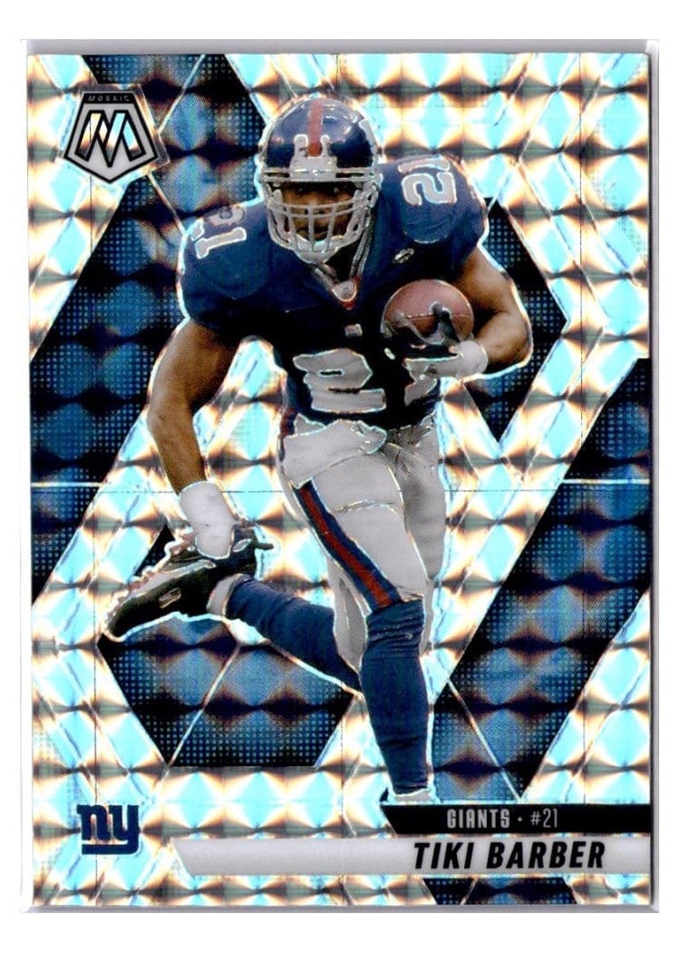 2025 Panini Mosaic Base Set Tiki Barber #12 card