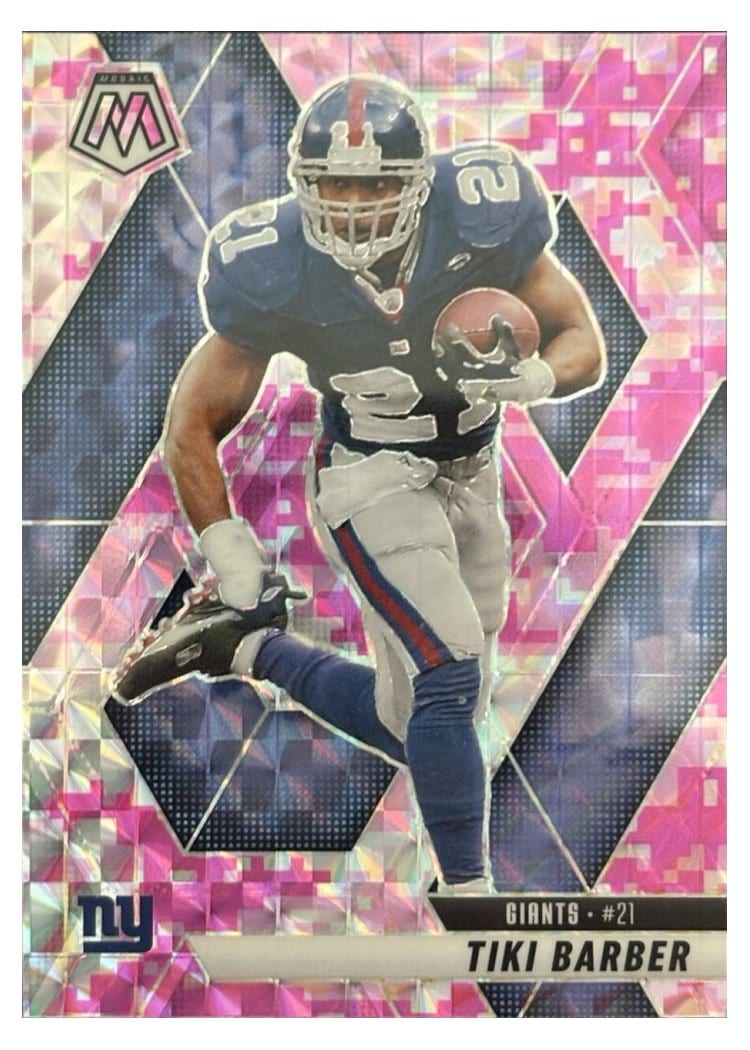 2025 Panini Mosaic Base Set Tiki Barber #12 card