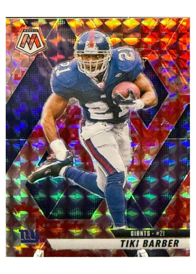 2025 Panini Mosaic Base Set Tiki Barber #12 card