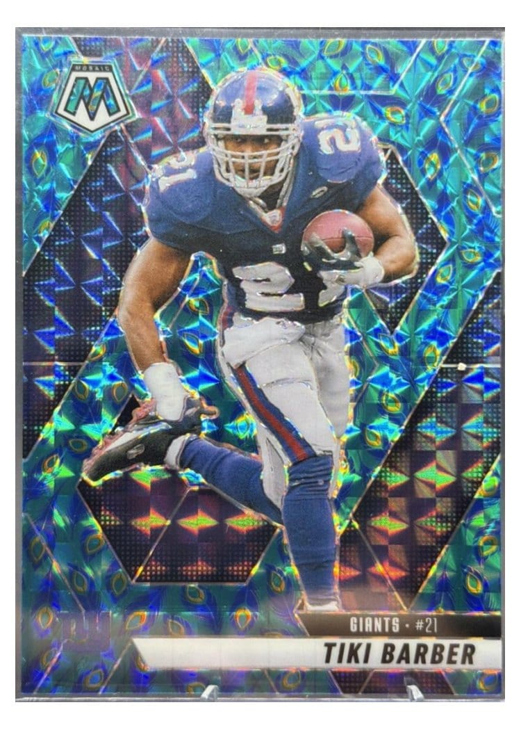 2025 Panini Mosaic Base Set Tiki Barber #12 card