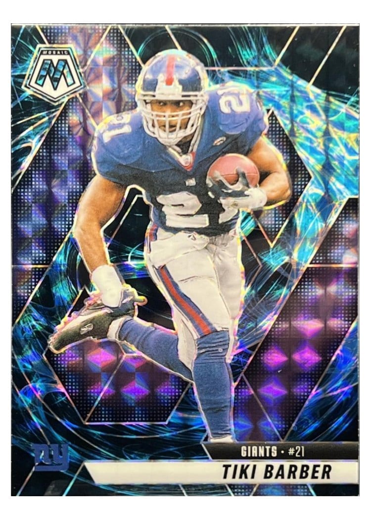 2025 Panini Mosaic Base Set Tiki Barber #12 card