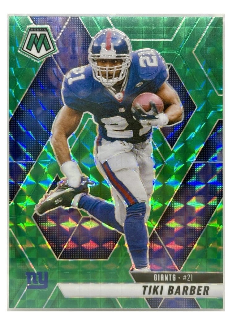 2025 Panini Mosaic Base Set Tiki Barber #12 card
