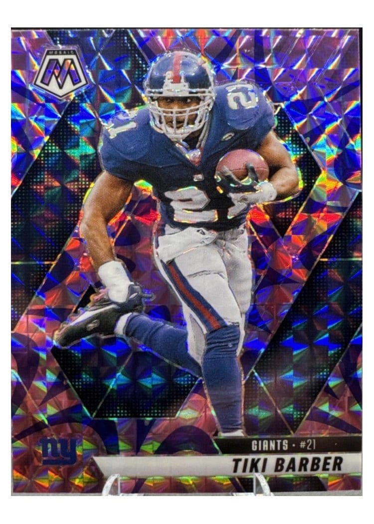 2025 Panini Mosaic Base Set Tiki Barber #12 card