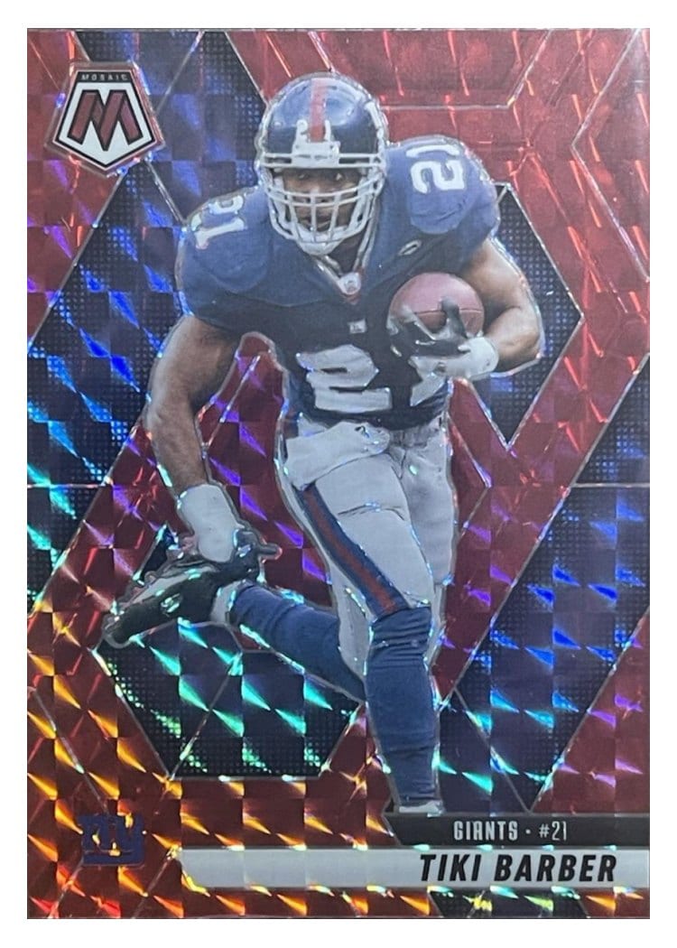 2025 Panini Mosaic Base Set Tiki Barber #12 card