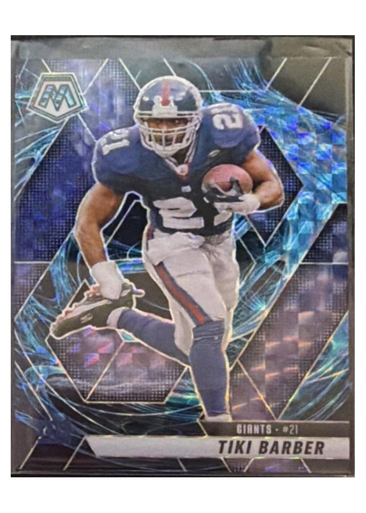 2025 Panini Mosaic Base Set Tiki Barber #12 card
