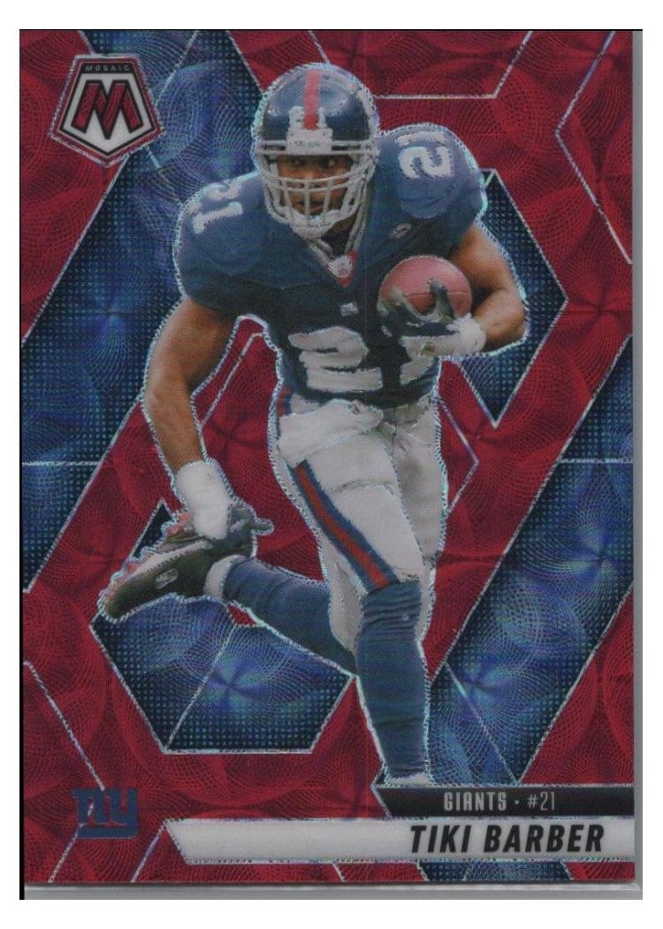 2025 Panini Mosaic Base Set Tiki Barber #12 card