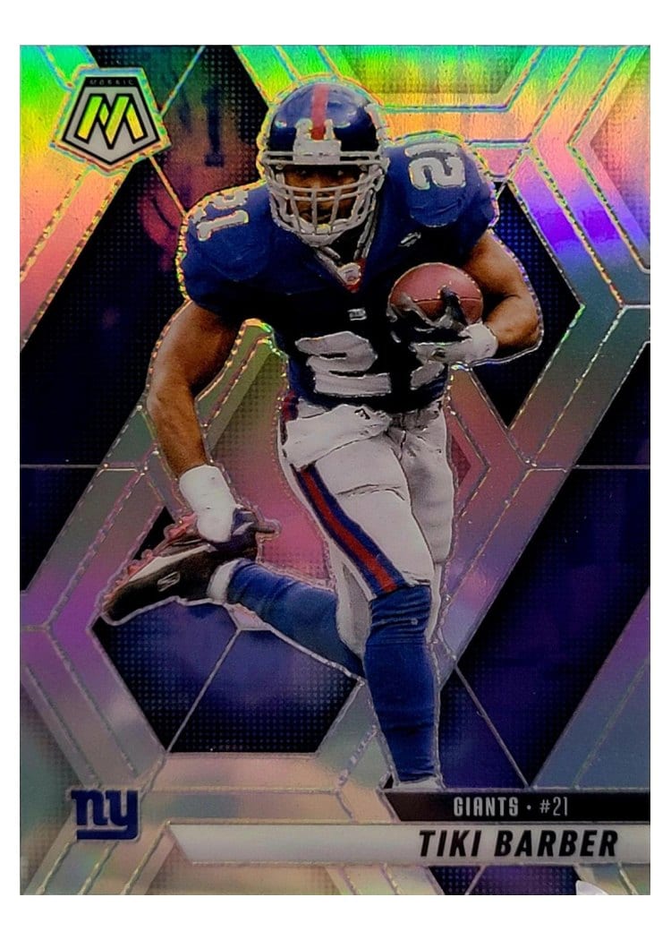 2025 Panini Mosaic Base Set Tiki Barber #12 card