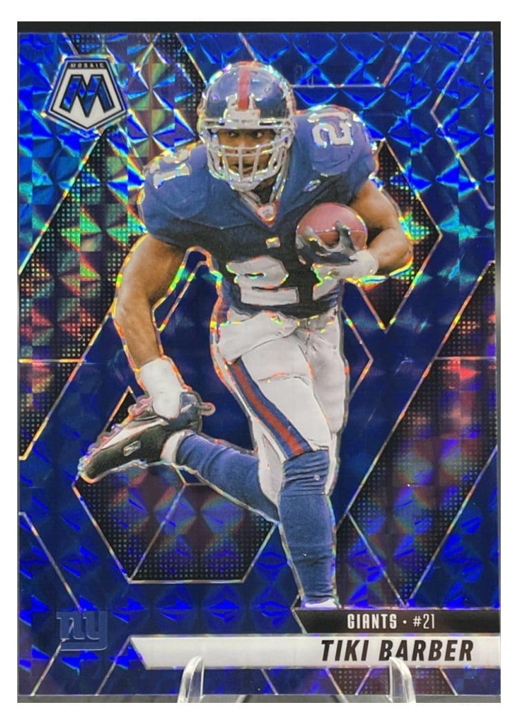 2025 Panini Mosaic Base Set Tiki Barber #12 card