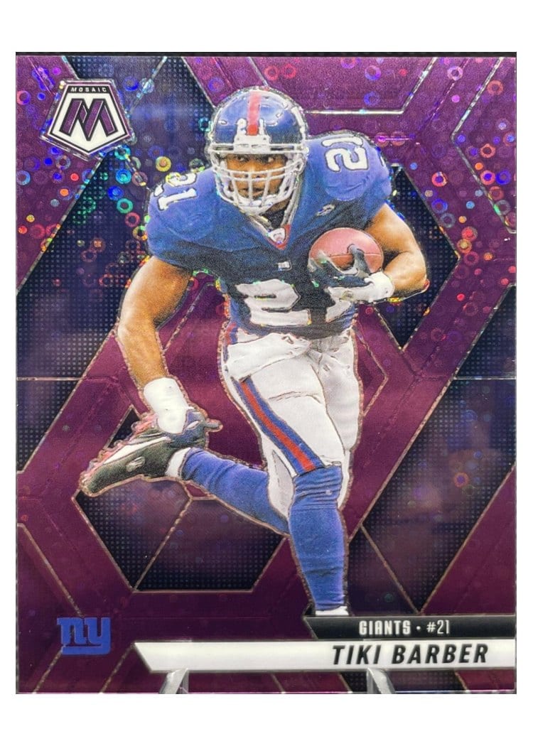 2025 Panini Mosaic Base Set Tiki Barber #12 card