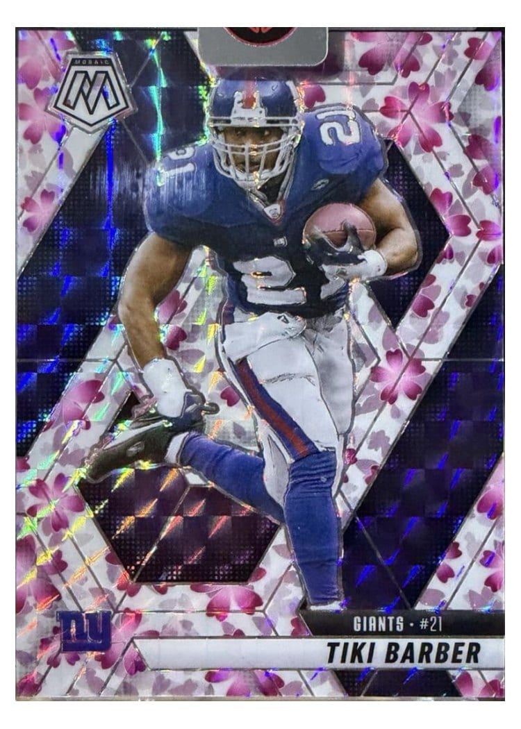 2025 Panini Mosaic Base Set Tiki Barber #12 card
