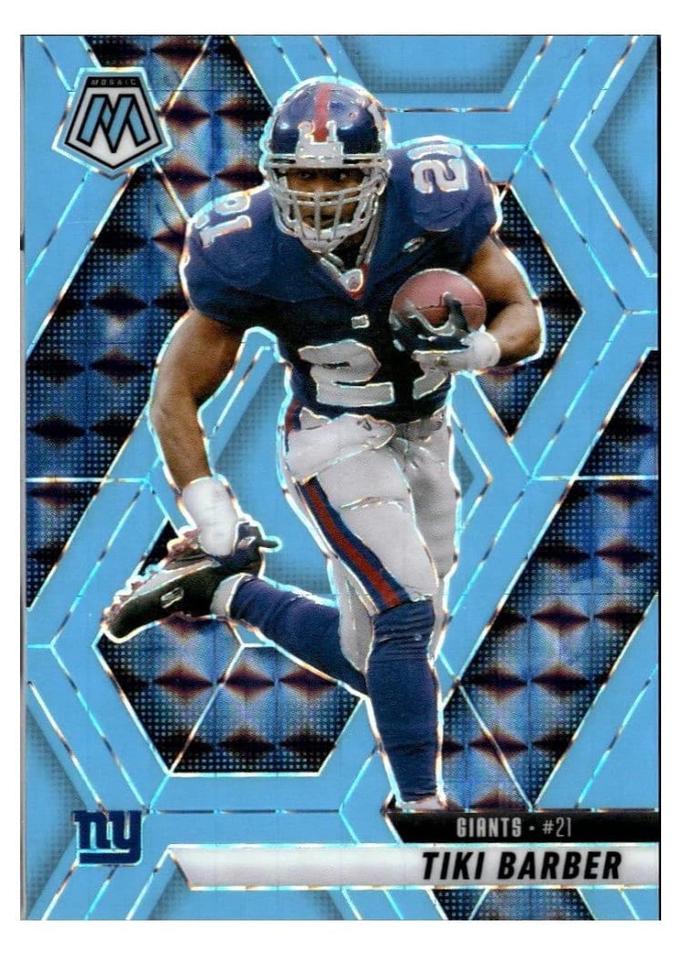 2025 Panini Mosaic Base Set Tiki Barber #12 card