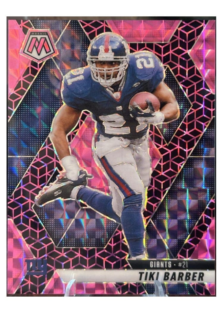2025 Panini Mosaic Base Set Tiki Barber #12 card