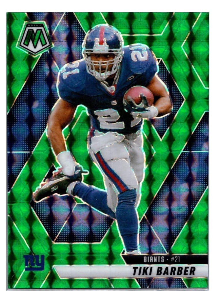 2025 Panini Mosaic Base Set Tiki Barber #12 card