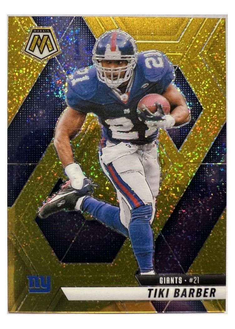 2025 Panini Mosaic Base Set Tiki Barber #12 card
