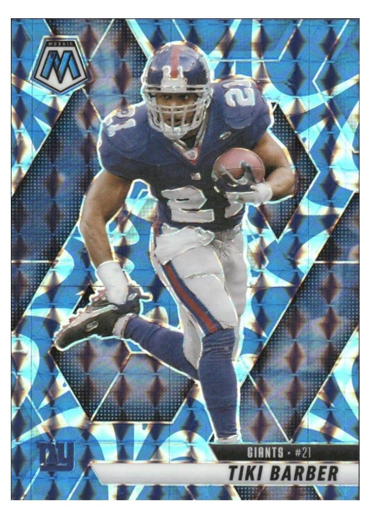 2025 Panini Mosaic Base Set Tiki Barber #12 card