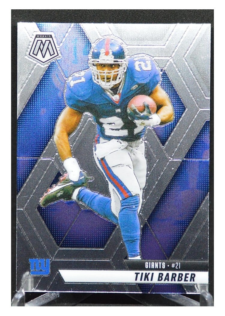 2025 Panini Mosaic Base Set Tiki Barber #12 card