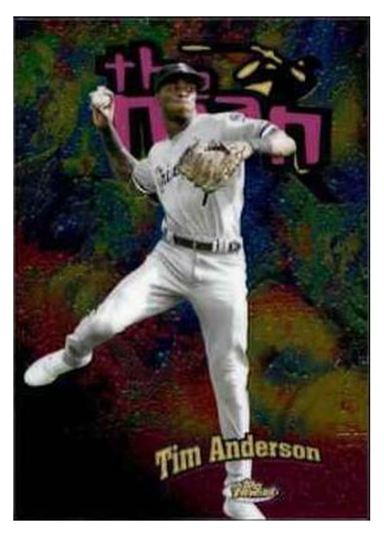 2020 Finest The Man Tim Anderson #FTM-26 card