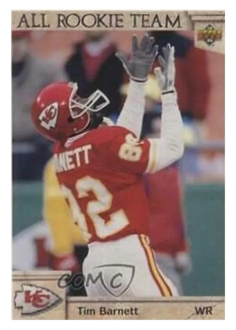 1992 Upper Deck Tim Barnett #37 card