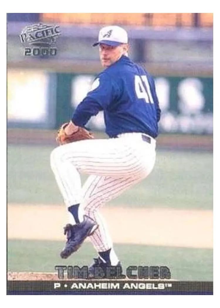 2000 Pacific Tim Belcher #2 card