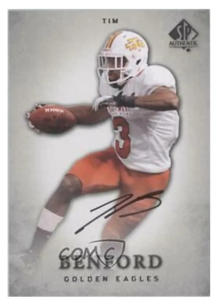 2012 SP Authentic Tim Benford Autograph #97
