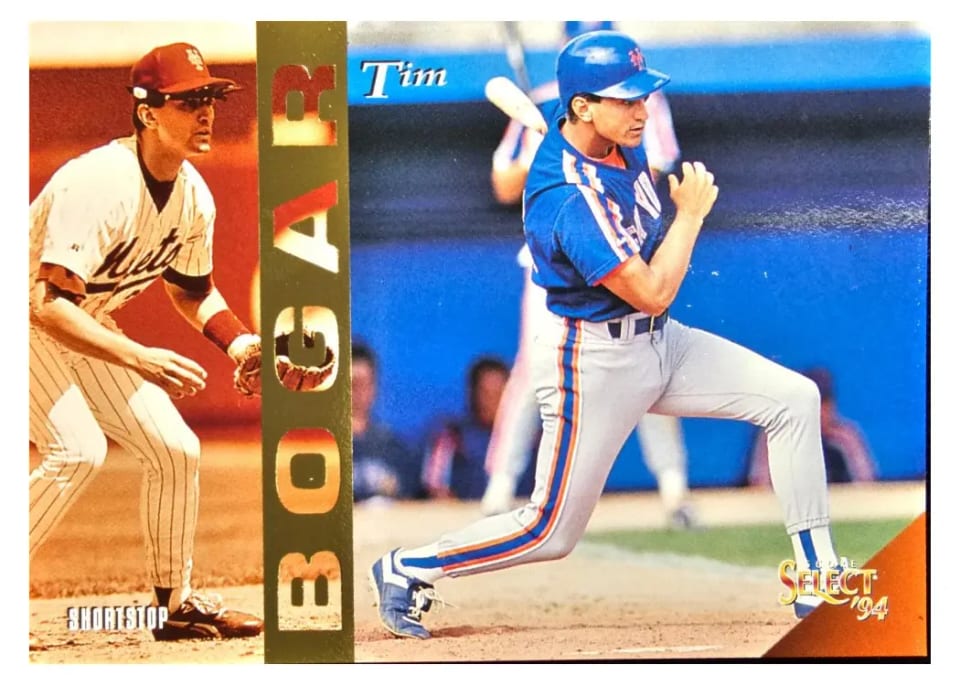 1994 Select Tim Bogar #104 card