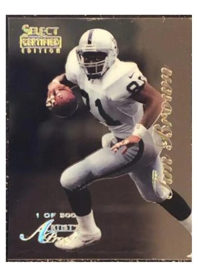 1996 Select Certified Tim Brown #61 card