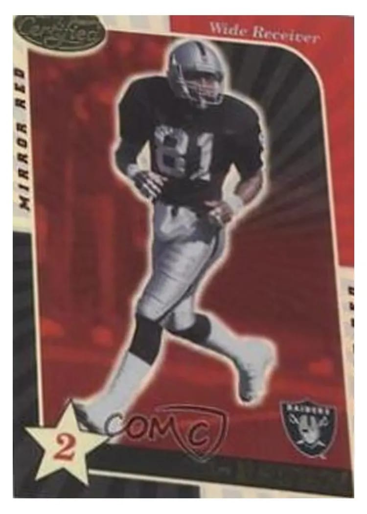 2000 Leaf Certified Tim Brown #135 card