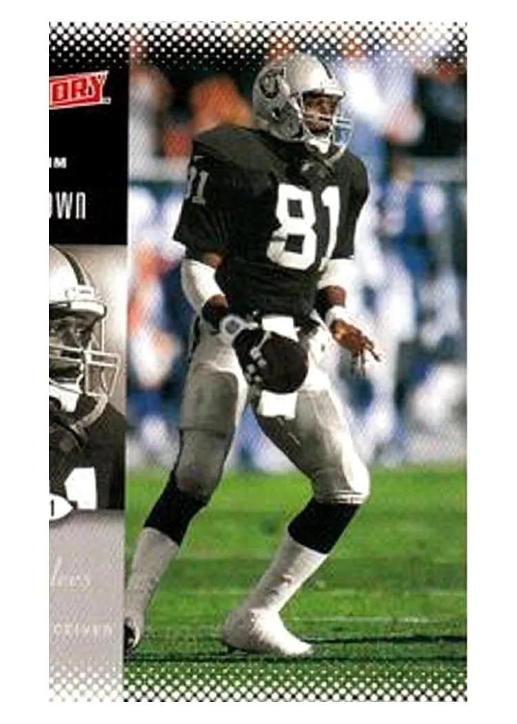 2000 Upper Deck Victory Tim Brown #128 card