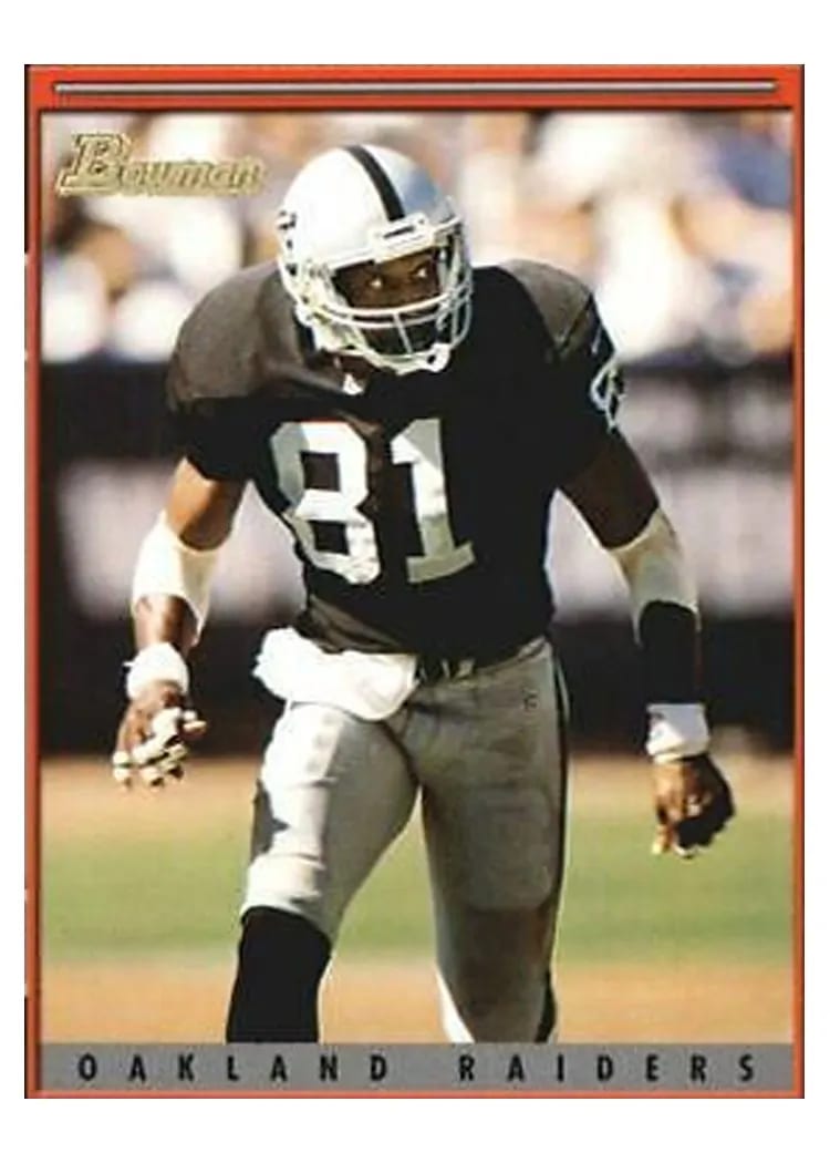 2001 Bowman Tim Brown #64 card