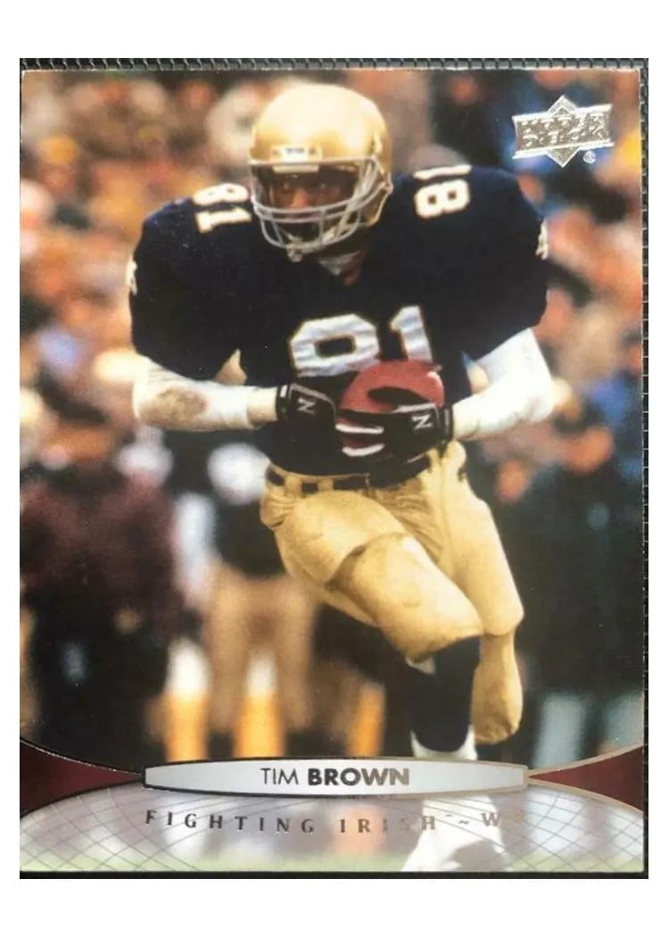 2012 Upper Deck Tim Brown #44 card