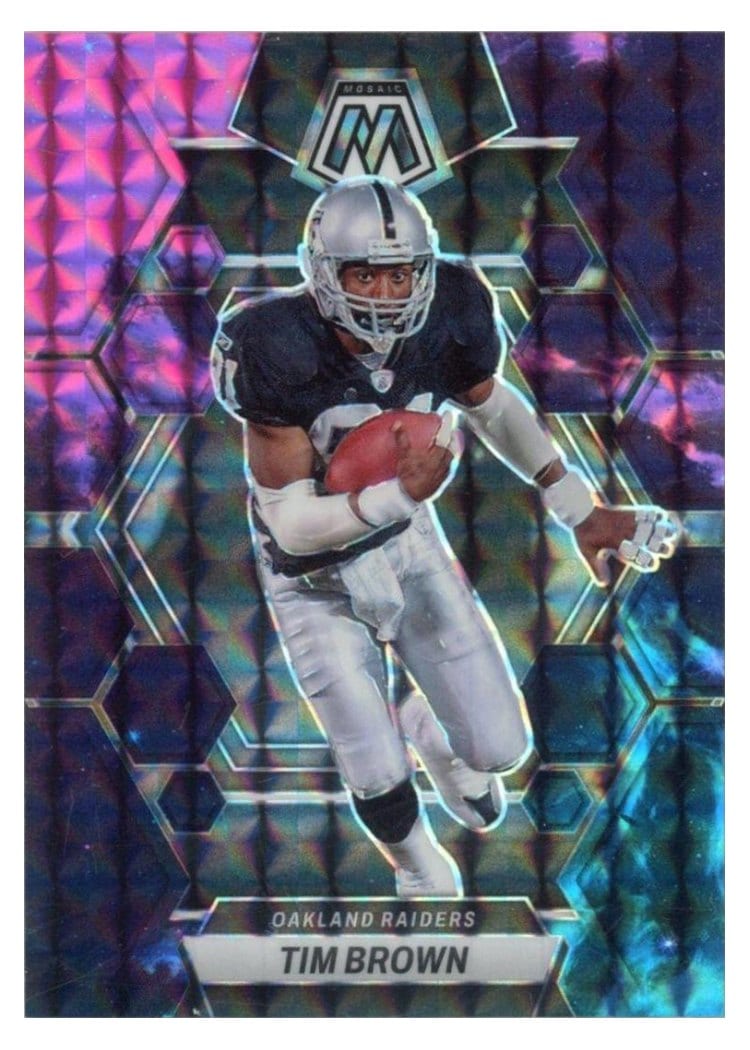 2023 Panini Mosaic Base Set Tim Brown #125 card