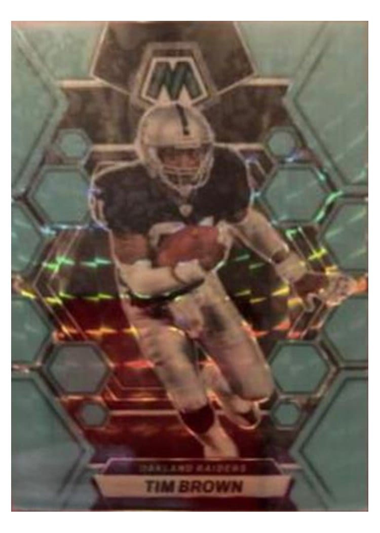 2023 Panini Mosaic Base Set Tim Brown #125 card