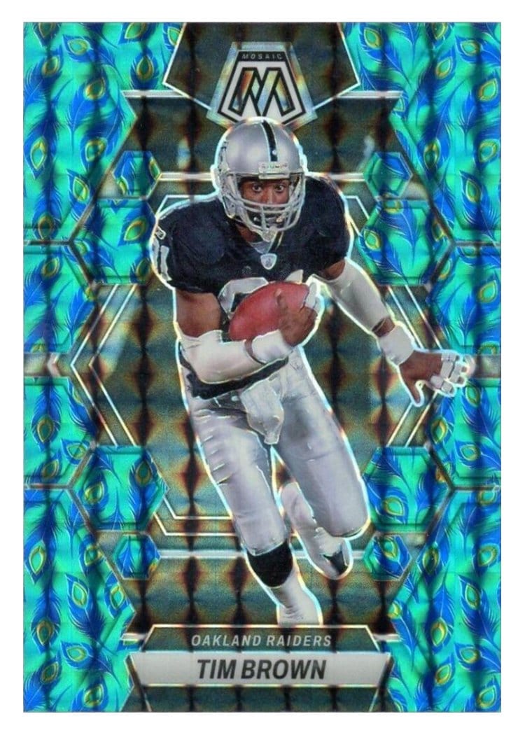 2023 Panini Mosaic Base Set Tim Brown #125 card