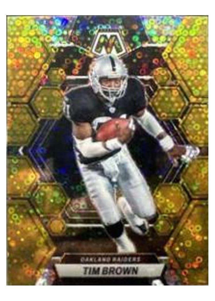 2023 Panini Mosaic Base Set Tim Brown #125 card