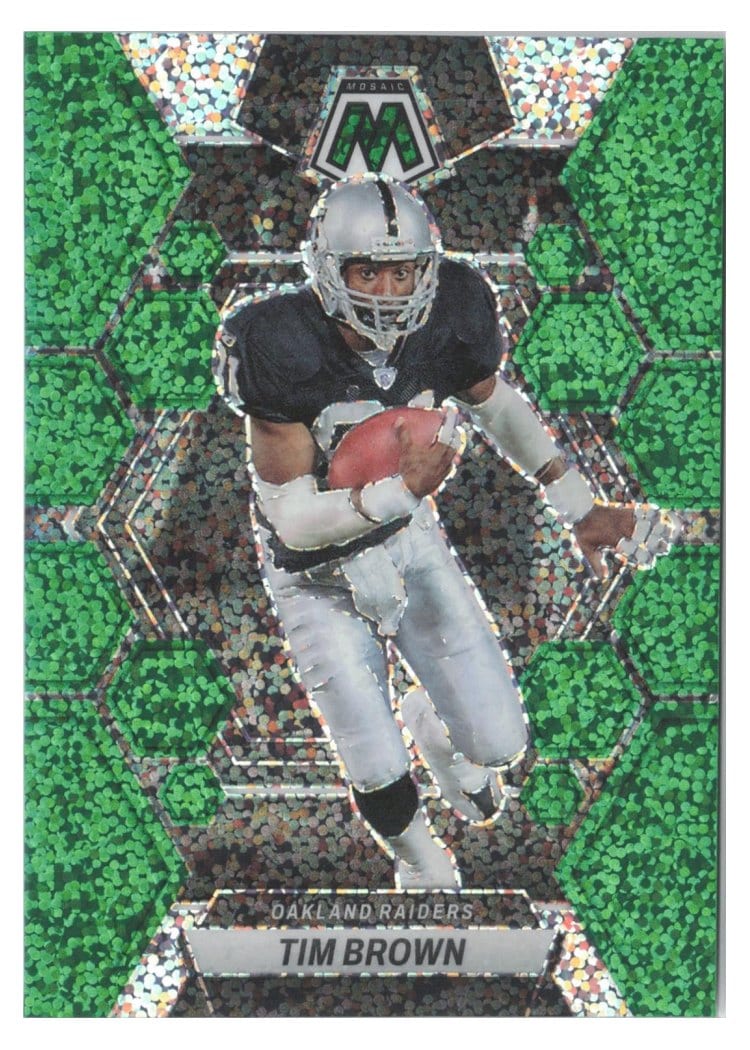 2023 Panini Mosaic Base Set Tim Brown #125 card