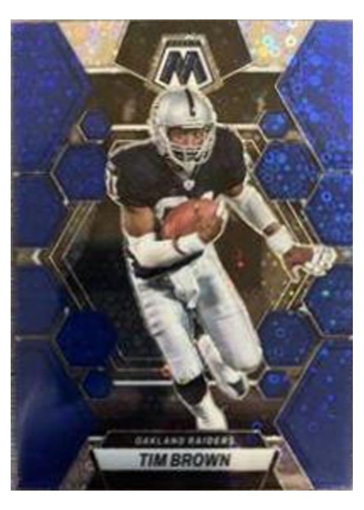 2023 Panini Mosaic Base Set Tim Brown #125 card