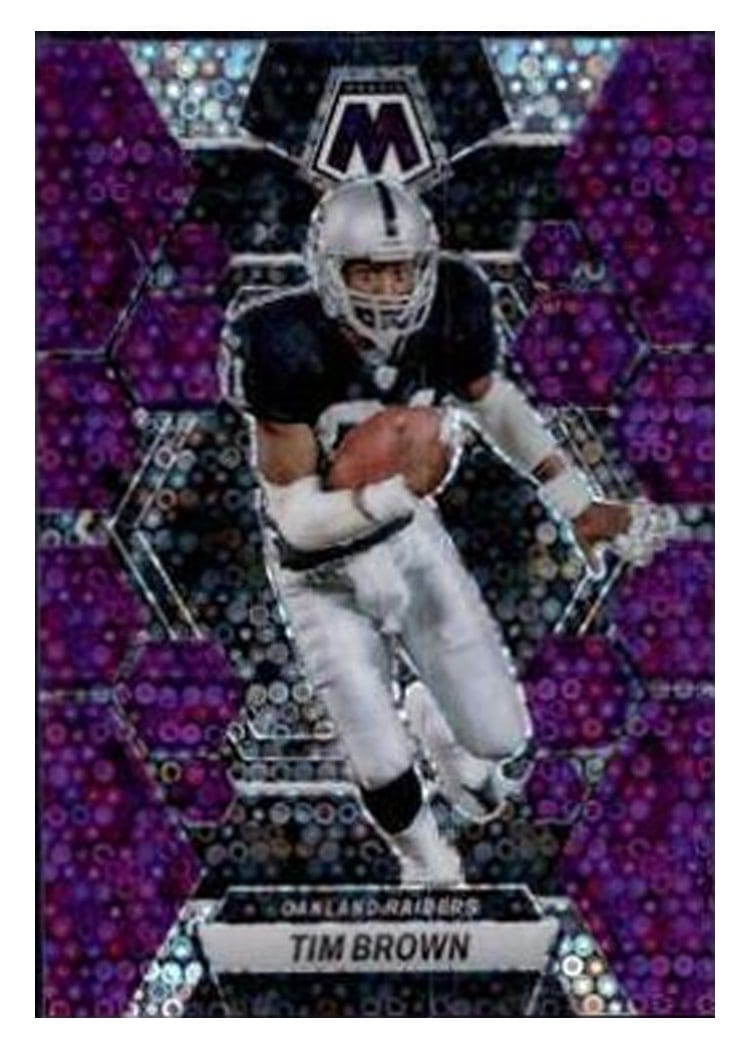 2023 Panini Mosaic Base Set Tim Brown #125 card