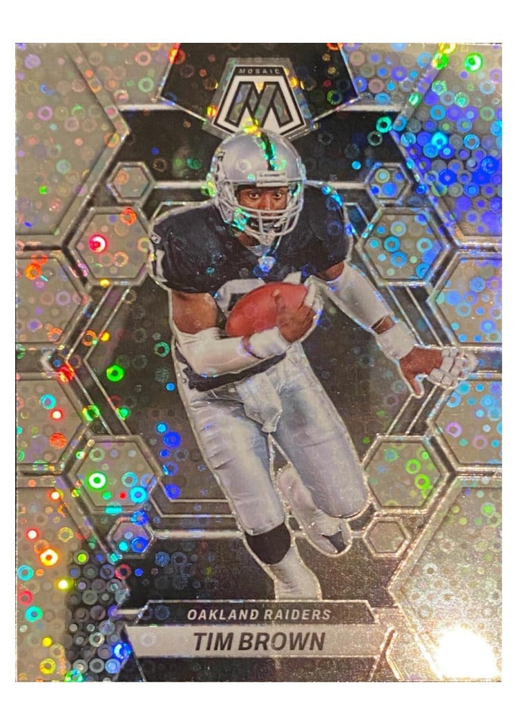2023 Panini Mosaic Base Set Tim Brown #125 card